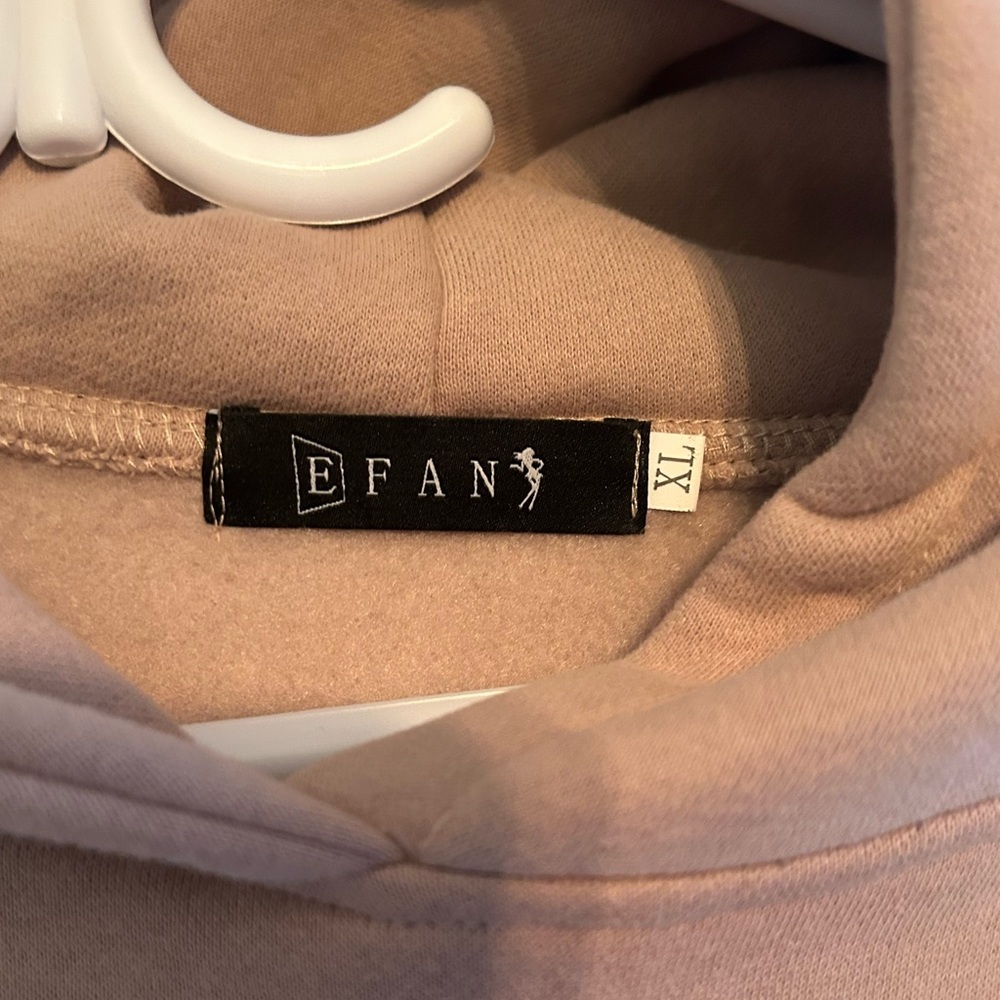 Super Cozy Tan Hoodie - Picture 3 of 5
